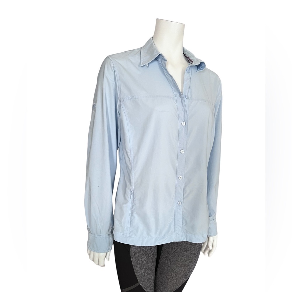 MEC Lightweight Nylon Button Up Lightweight Hiking Shirt / Shell Jacket